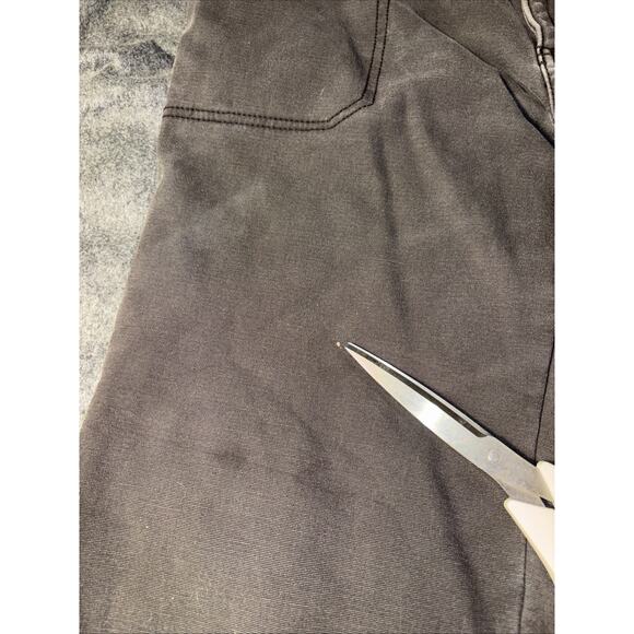 Men’s Coleman Fleece Lined Cargo Sz. 34 X 27 Gray Denim Flaw* - Picture 3 of 12